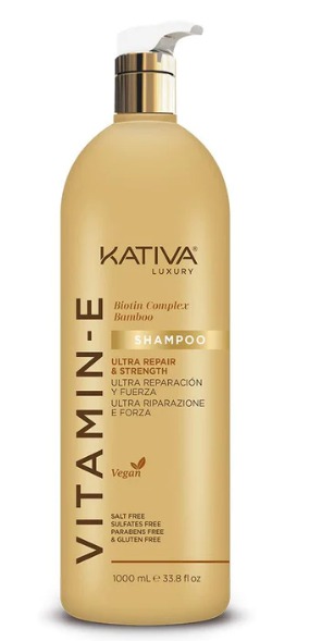 Kit Shampoo Y Acondicionador Vitamina E Kativa  1000ml